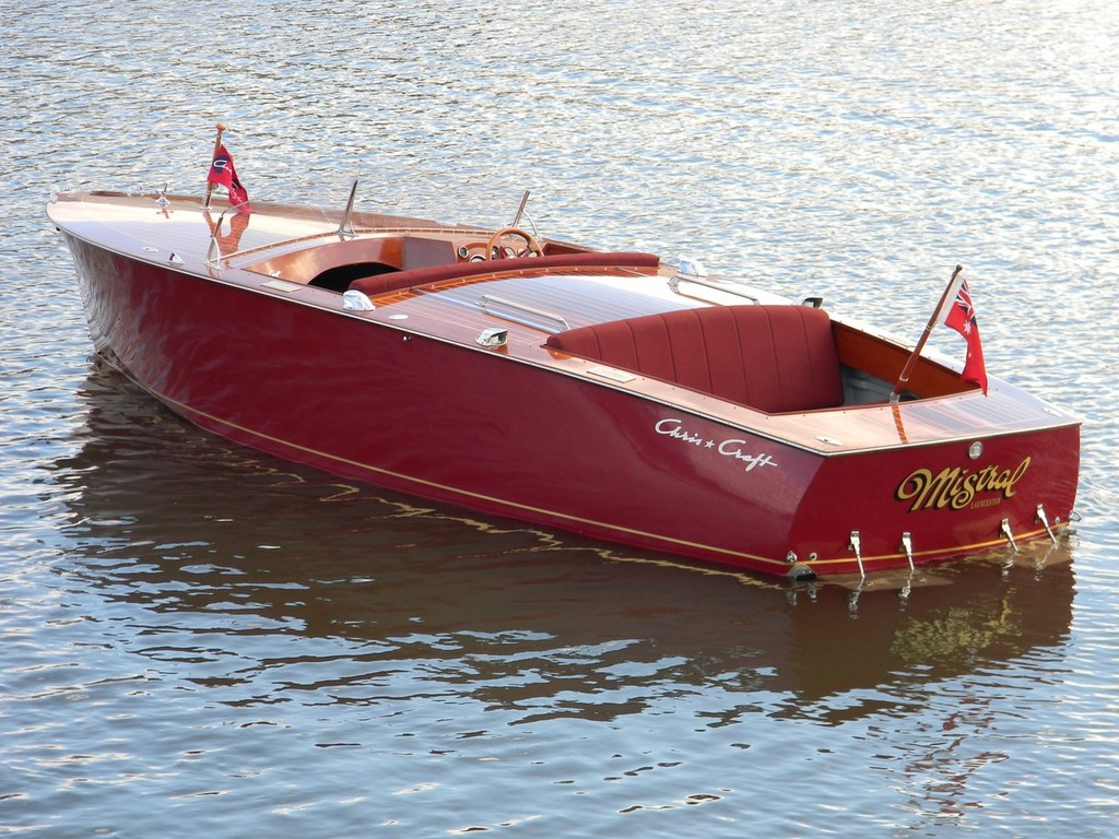 ’Mistral’ - a slice of history up for sale for $89,000. © Sanctuary Cove International Boat Show http://www.sanctuarycoveboatshow.com.au/